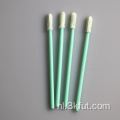 Industrieel gebruik Micro Head Cleanroom Foam Tip Swab